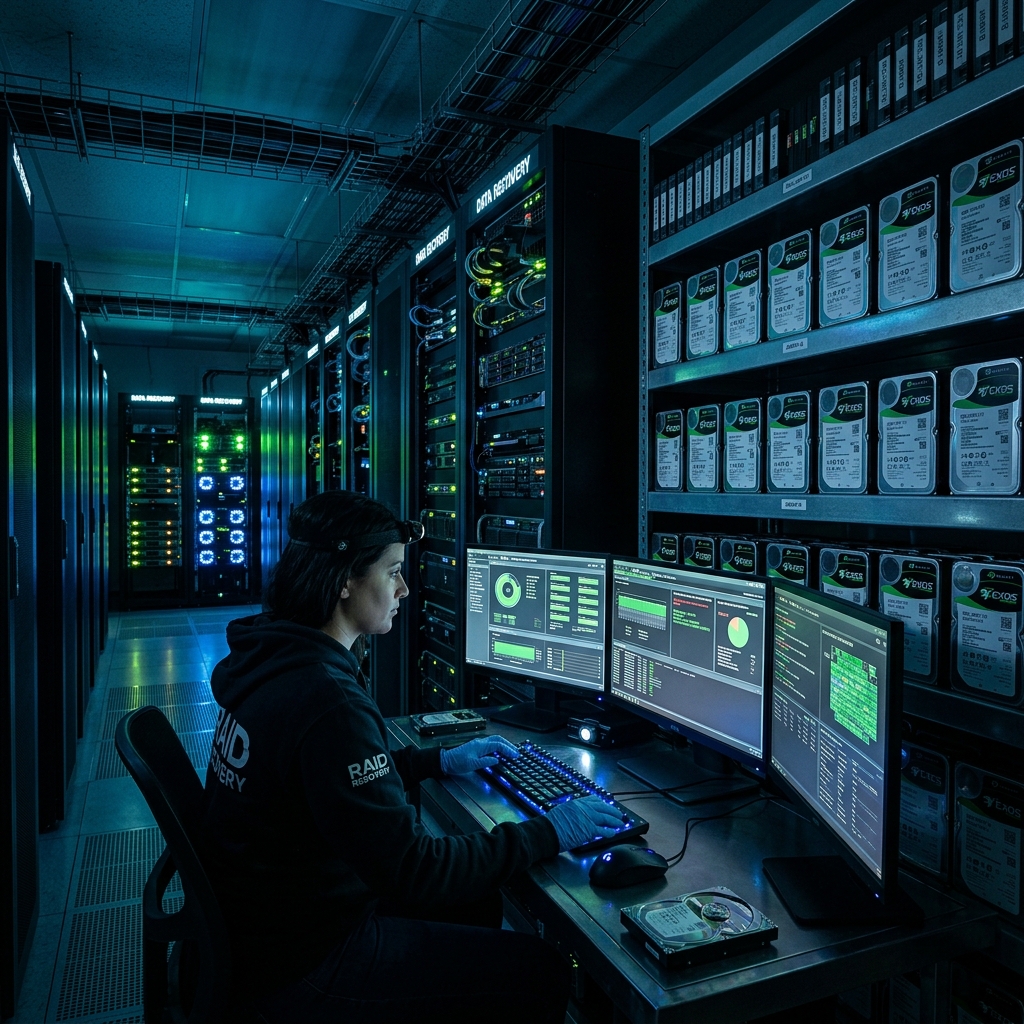 Seagate Exos Enterprise Data Recovery Lab