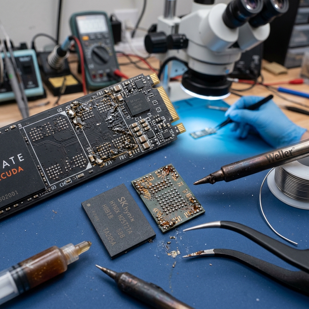 Seagate FireCuda NAND Flash Recovery