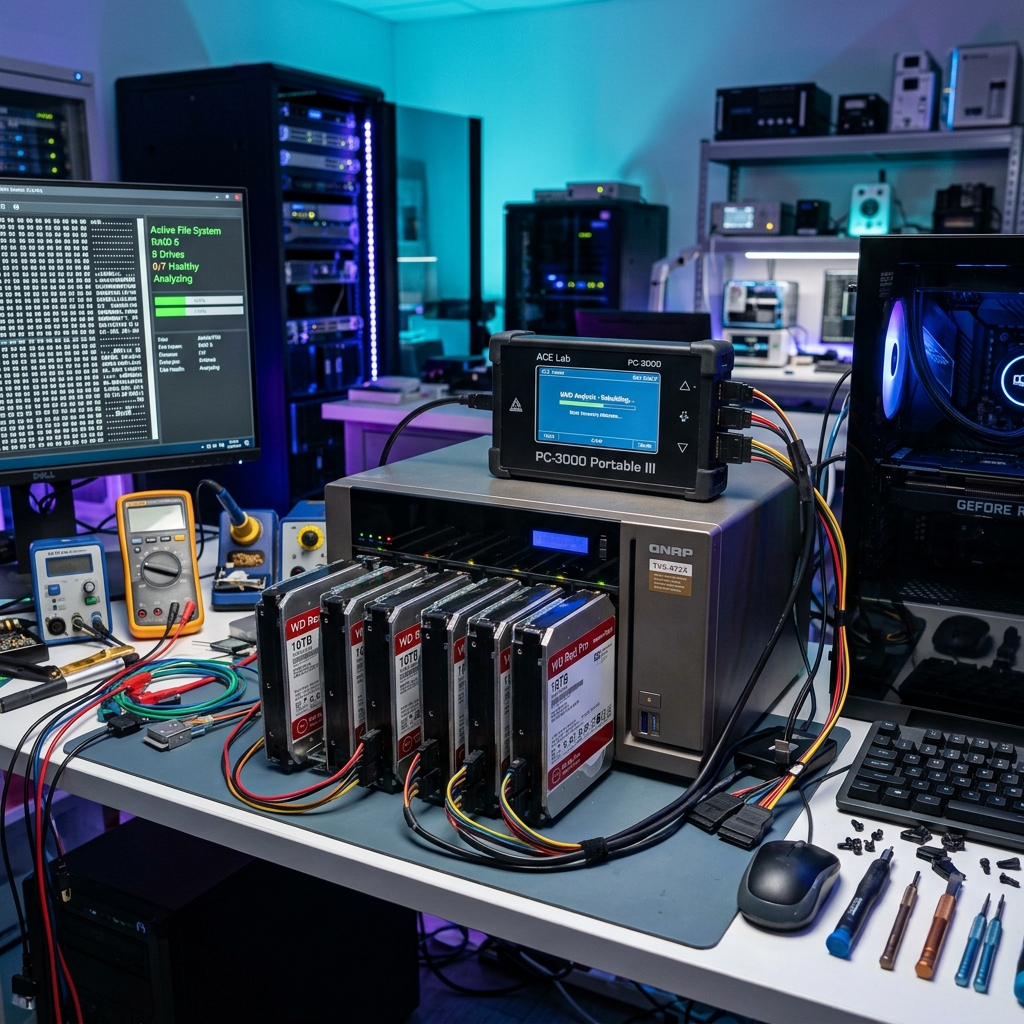 WD Red NAS RAID Array Recovery